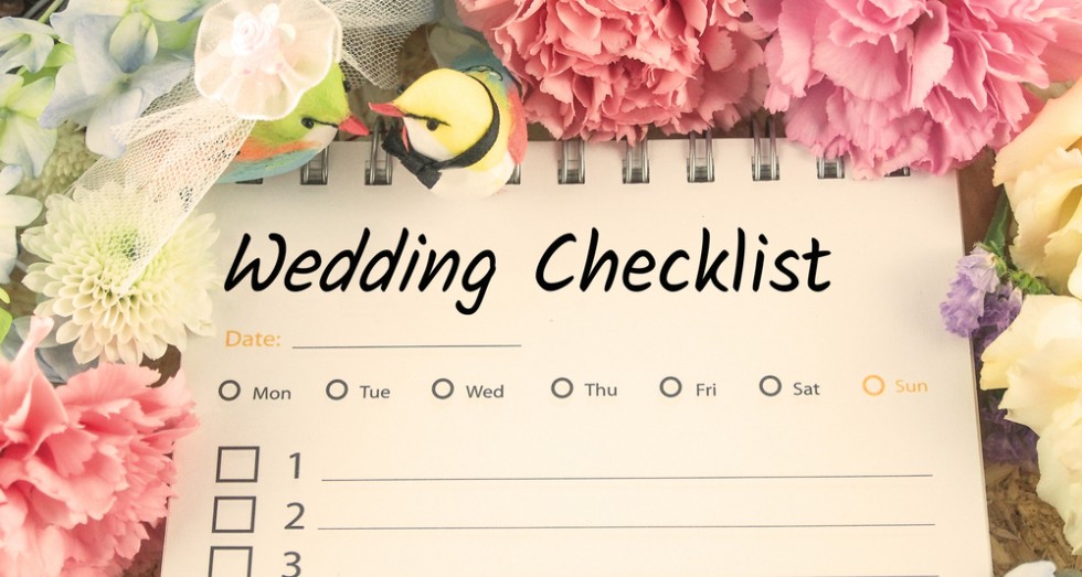 marquee wedding checklist