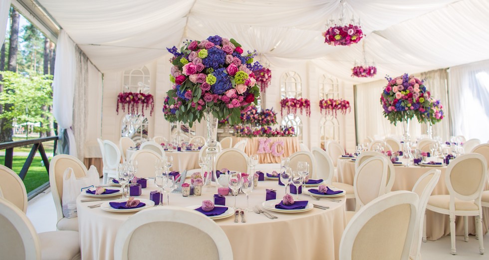 Wedding marquee