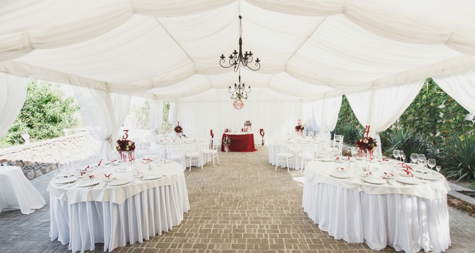 Wedding marquee hire